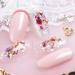 1 Box 3D Abalone Shell Irregular Nail Art Decorations Shimmer Pearl Jewelry Tips Manicure DIY Nail Art Decorations - Buy Online on SooperMarket.com