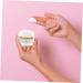 Mikinona 1pc Cream Empty Cosmetic Jars Sample Holder Face Cream Pot Jars Face Cream Containers Cream Empty Jars Reusable Bottle Creami Lotion Practical Cream Bottle Acrylic 4.6x4cm Golden - Buy Online on SooperMarket.com
