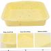 MAGICLULU 2 Pcs Cake Mold Cake Baking Rubber Baking Broiler Pan for Oven Silicone Gummy Molds Cake Pan Silicone Bakeware Quick Fondant Molds Cupcake Square Cake Toast Silica Gel Liner 26.5x24.5cmx2pcs Yellowx2pcs - Buy Online on SooperMarket.com