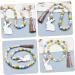 LIFKICH Fringe Decor Ornament Beaded Garland with Tassel Easter Farmhouse Bead Garland Hanging Door Bead Garland Tassel Garland Bead Easter Beaded Garland Wood Rabbit Rope - Buy Online on SooperMarket.com
