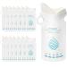 OUMEE 20 Pack 700ML Emergency Disposable Urinal Bags, Camping Pee Bags Unisex Urine Bag Vomit Bag for Travel Traffic Jam Portable Toilet Bag for Men Women Kids White-20 Pack