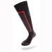 Lenz GmbH Schwarzach (Austria) Unisex socks 35-38 black/grey/red