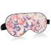 Haskirky Light Blocking Eye Mask Breathable and Adjustable Adult Men and Women Travel on Business Trips Yoga Meditation Light Smooth Comfortable Eye Mask Office Deep Sleep Goodies Butterfly Daisy