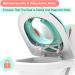 Enteenly Potty Training Seat for Kids | Toddler Toilet Seat with Higher Splash Guard, Handles, and Backrest | Sturdy Trainer Ring for Boys & Girls (1-8 Years) up to 165lbs - Buy Online on SooperMarket.com
