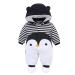 Baby Rompers with Footies Hat Boys Girls Cotton Jumpsuit Infant Winter Outfits Set 9-12 Months 9-12 Months G