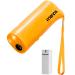 LED Ultrasonic Dog Repeller and Trainer Device 3 in 1 Anti Barking Stop Bark Handheld Dog Training Device (Yellow)