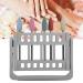 Easy to Use Dust & Moisture-Resistant Drill Storage Case | Safe Non-Toxic Container for Home Salon | Gray - Buy Online on SooperMarket.com
