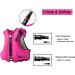 NAXER Inflatable Snorkeling Vest for Adults - Easy Swim & Paddleboarding - Rose - Buy Online on SooperMarket.com