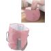 Collapsible Foot Bath Basin Double Layer Foot Bath Basin with Storage Bag Portable Travel Collapsible Foot Basin Folding Foot Bath Tub for Outdoor(pink) - Buy Online on SooperMarket.com