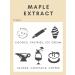 Native Vanilla Pure Maple Extract - 4 Fl Oz | Pure Flavors for Cooking, Baking, and Dessert Crafting - Buy Online on SooperMarket.com