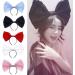 JSGHGDF Elegant Bowknot Hairband Delicate Decoration Hairpin Oversized Bow Knot Headband Ornament Headwear for Women and Girls Blue - Buy Online on SooperMarket.com
