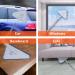 Sofeya Wall Mop Cleaner with Long Handle - Triangle Mop with Extension Pole for Walls, Ceilings, Windows - 3 Replacement Pads Included - Wet & Dry Use - Buy Online on SooperMarket.com