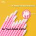 200PCS Pink Disposable Lip Brushes Lip Gloss Applicators Makeup Tools Kit - Buy Online on SooperMarket.com