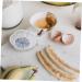 MAGICLULU 1pc Sauce Dish Vegetable Plate Ceramic Dipping Dish Pastry Plate Dipping Sauce Bowl Sauce Bowls Condiment Bowls Candy Plate Spice Dish Seasoning Dish Ceramics Household Spices 11X8X2CM Blue - Buy Online on SooperMarket.com