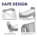 Potty Training Seat with Step Stool Ladder - Gentle Monster Toddler Toilet for Boys Girls - Foldable & Comfortable Chair with Anti-Slip Pad (Grey) - Buy Online on SooperMarket.com