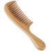 OneDor Handmade 100% Natural Green Sandalwood Wide Tooth Hair Comb - Anti-Static Wooden Detangler with Sandalwood Scent - Buy Online on SooperMarket.com