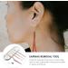 Healeved Ear Wax Removal Kit - 5 Pcs Earwax Remover Set in Rose Gold 14x1cm - Buy Online on SooperMarket.com