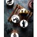 24 x Pre-Cut Halloween Mix 4 Edible Stand up Wafer/Rice Paper Cupcake Toppers Birthday Party Cake Decorations Scary Zombie Reaper - Buy Online on SooperMarket.com