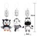 Eikada Baby Rattling Toys - High Contrast Black & White Newborn Plush Toys for Car Seat Baby Bed & Stroller (3 Pack) - Buy Online on SooperMarket.com
