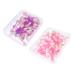 MAGICLULU 100pcs Double Ended Eyeshadow Brush Makeup Brush Double Head