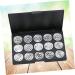 Estuche De Maquillaje 1pc Cosmetic Palette Practical 15 Holes Portable Durable Eyeshadow Palette Empty Eyeshadow Case Eyeshadow Case for Girls Makeup Cases - Buy Online on SooperMarket.com