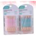 BELLIFFY 24pcs Eye Shadow Applicator Cosmetic Eye Brushes Double Head Eyeshadow Brush Eyeshadow Sponge Brush - Buy Online on SooperMarket.com