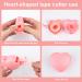 Breathable Eyelash Extension Tape Kit - 4 Colors with Heart Shaped Cutter, 12 Rolls - Non Woven Adhesive for Makeup - Buy Online on SooperMarket.com
