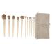 Soft Comfortable Grip 10pcs Eye SHADOW Brush and Concealer Brush Makeup Brush Set Creamy Powder Mix Cosmetic Enhancer