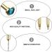 FRCOLOR 9 Pcs Nail Drilling Drill Nail Piercing Drills Drill Machine Bit Nail Jewels Acrylic Nail Drill Nail Piercing Tools Diy Nail Drill Nail Art Tools Hand Drill Metal Do It Yourself 6.5x0.8cmx3pcs Goldenx3pcs - Buy Online on SooperMarket.com
