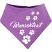Multicolor Both-Sided Dog Towel - Purple Plum Size 3 (Neck 36-44 cm) | Premium Quality Fast Worldwide Shipping - Buy Online on SooperMarket.com