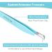 Ms. Queen Volume Fiber Tip Grip Lash Tweezers - Blue | L-Shape Boot Mega Volume Mink Lashes Tweezers - Buy Online on SooperMarket.com