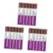 POPETPOP 3 Sets Nail Grinding Head Faux Nails Artificial Nails Nail Drill Bits Electric Manicure Nail File Beginner Kit Manicure Drill Bits Nail Drill Tool Exfoliating Manicure Tools Purple 6.5x5.5cmx3pcs Purplex3pcs