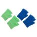 HAPINARY 2 Pairs Gel Gloves Hydrating Gloves Moisturizing Sleeping Gloves Skin Care Dry Skin Gloves Moisturizing Gloves Half Finger Moisturizing Hand Gloves Knitting Lotion Miss Daily Use 16X13X1CM