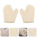 Buy Angoily 2-Piece Peeling Washbasin Gloves - Dead Skin Remover & Body Massage Scrub for Adults & Kids | SISAL Hollow Design for Effective Exfoliation - Buy Online on SooperMarket.com