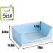 Kathson Large Rabbit Litter Box - Potty Corner Toilet with Drawer for Small Pets - Brown - Buy Online on SooperMarket.com