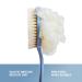 Shower Brush & Shampoo Brush with Long Handle - Body Brush with Bristles and Loofah Back Scrubber for Wet/Dry Bath - Buy Online on SooperMarket.com