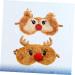 Shop NOLITOY 4 Pcs Animal Eye Masks | Plush Rudolph Eye Cover for Travel & Sleep | Soft Blindfolds for Comfort & Style - Buy Online on SooperMarket.com