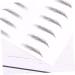 PLAFOPE 4 Sheets Pairs Hair-like Simulation Artificial Eyebrow Patch Simulation Eyebrow Black - Buy Online on SooperMarket.com