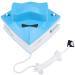 QTYUERGK 15-24mm Magnetic Double Sides Window Glass Wiper Cleaner Surface Cleaning Brush Pad Tool Home Hotel Equitment Cleaners
