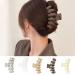 Matte Large Hair Claw Clip - 4.5 Inch Non-Slip Claw for Thick or Thin Hair - Strong Hold - 5 Colors - Women/Girls Accessory - Buy Online on SooperMarket.com
