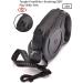 Retractable Dog Leads 26ft Pet Adjustable Leash for Small Medium Large Dogs Up to 49.8Kg (Black) - Buy Online on SooperMarket.com
