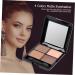 WOONEKY 4 Mirror Elegant Brown Eyeshadow Makeup Sponge Shadow Matte Eye with and Colors - Buy Online on SooperMarket.com