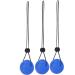 Demeras Wrist Finger Massage Exerciser - Stress Relief Fitness Training Squeezing Balls with Bungee Cord | Blue 30 Degrees - Buy Online on SooperMarket.com