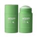 Poreless Deep Cleanse Mask Stick Green Tea Green Tea Mask Clay Stick Deep Clean Pore Improves Skin For All Skin Types Men Women (2PCs) 1 piece (1 Pack)