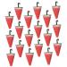 HOMSFOU 25 Pcs Candy Box Kawaii Desk Kids Gift Bags Kids Goodie Bags Floor Stickers for Office Gourds Dried for Crafts Containers for Kids Candy for Kids Sweets Watermelon Paper 14X8.3cm Assorted Color 1