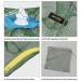 Goture Portable Folded Fishing Net with 12 Holes and 100 Feet Rope - Ideal for Catching Fish, Shrimp, Minnows, Crayfish, and Crabs - Buy Online on SooperMarket.com