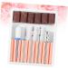 POPETPOP 1 Set Nail Drill Bits for Acrylic Nail Drill Tool Electric Nail File Drill Bits Cuticle Drill Bit Nail Polish Accessories Gel Polish Remover Drill Bit Nail Bits Alloy Head 6.5x5.5cm Pink - Buy Online on SooperMarket.com
