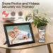 FRAMEO 10.1 Inch Smart WiFi Digital Photo Frame  Digital Picture Frame 1280x800 HD Touch Screen Electronic Picture Frame with Built-in 16GB Memory  Auto Rotation  Share Photos Instantly via App - Buy Online on SooperMarket.com