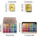 OCKULT 20 Colors Watercolor Painting Set DIY Clay Coloring Nail Art Dripping Glue Glitter Watercolour Solid Paint Box Portable Travel Water Color Paints Set Paint Kit for Artists and Painting Lovers B color one size - Buy Online on SooperMarket.com