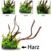 Buy Ctpeng Resin Aquarium Decoration Tree Trunk - Natural Sunken Wood Cave Ornament (23x15.5x11 cm) - Ideal for Fish Tanks - Buy Online on SooperMarket.com